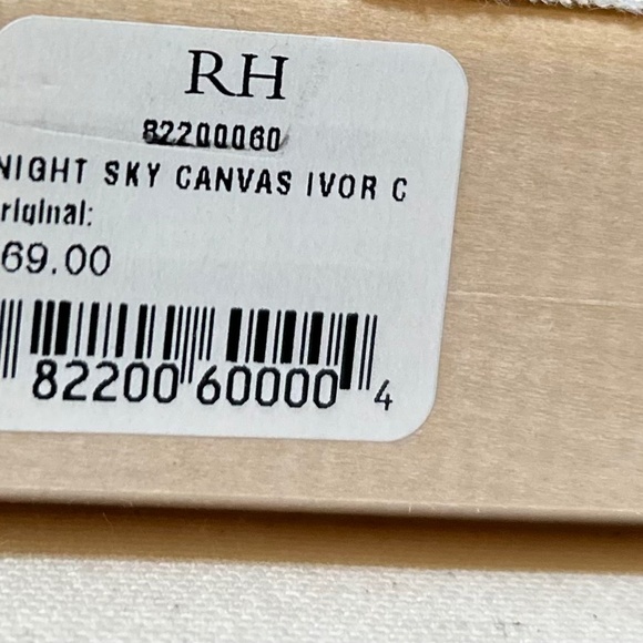 Restoration Hardware Baby - Nursery Night Sky Canvas Pictures (set of 3) - Picture 8 of 8